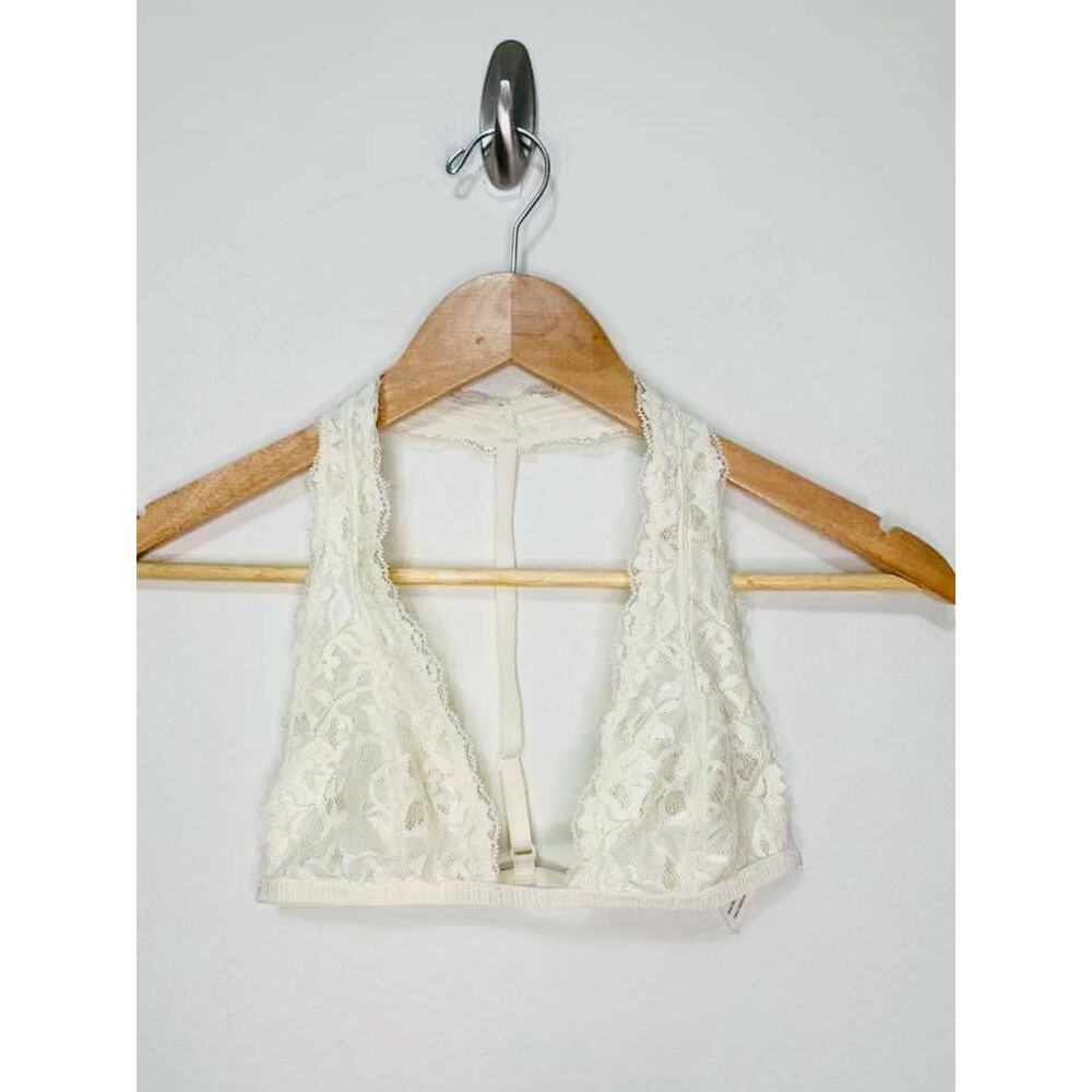 Free People Intimately Lacey Beige Bralette XS‎